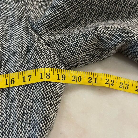 Isaac Mizrahi Women's Blazer‎ Tweed Jacket Black White Size Medium - Picture 6 of 6